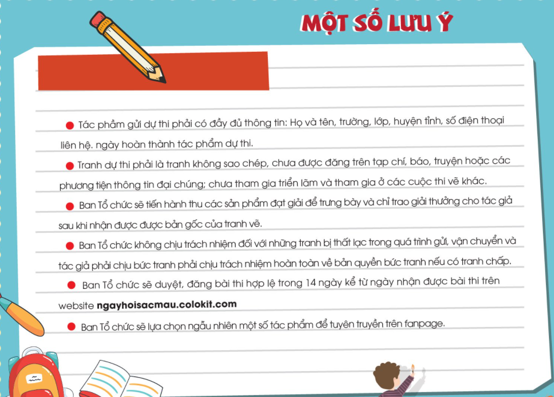 Cơ cấu giải thưởng cuộc thi vẽ tranh Vững tin Việt Nam