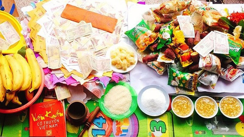 Những lễ vật cúng chúng sinh