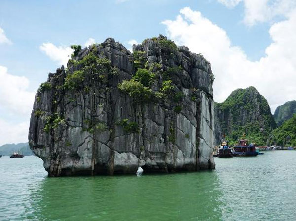 Trên tờ tiền polymer 200.000 VNĐ đang lưu hành ở nước ta có hình của địa danh nào?