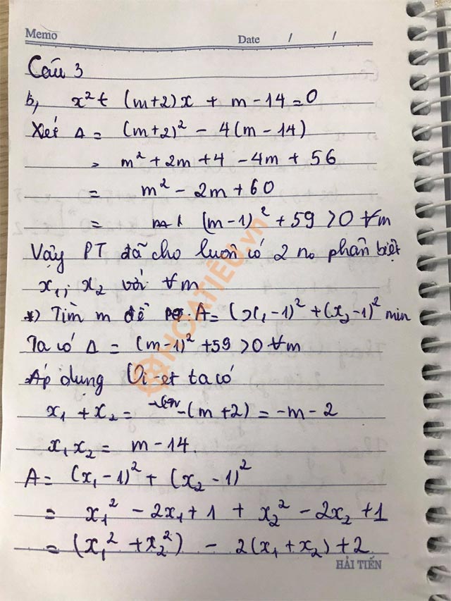  Đáp án đề thi tuyển sinh vào lớp 10 môn Toán tỉnh Lạng Sơn 2021