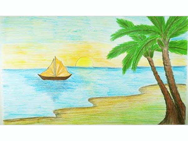 Tranh phong cảnh làng quê