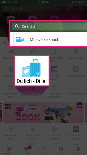 Chọn mua vé xe khách bằng cách