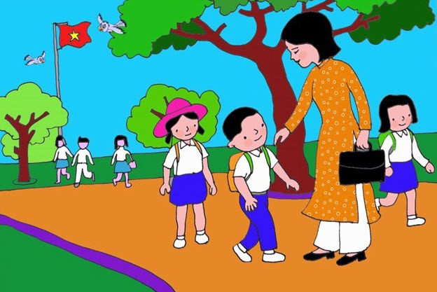 Phát biểu cảm nghĩ bài Cổng trường mở ra