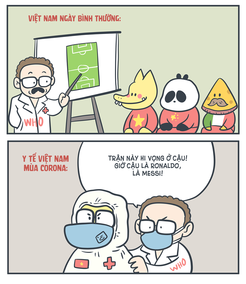 Chùm ảnh hài hước về Covid
