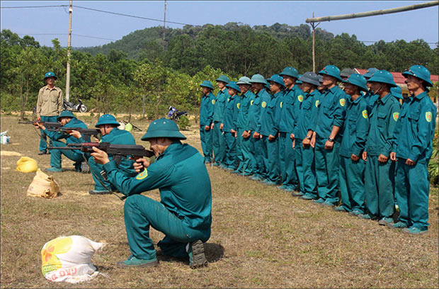 Đã hoàn thành xong 2 năm dân quân thường trực có phải tham gia nghĩa vụ quân sự?