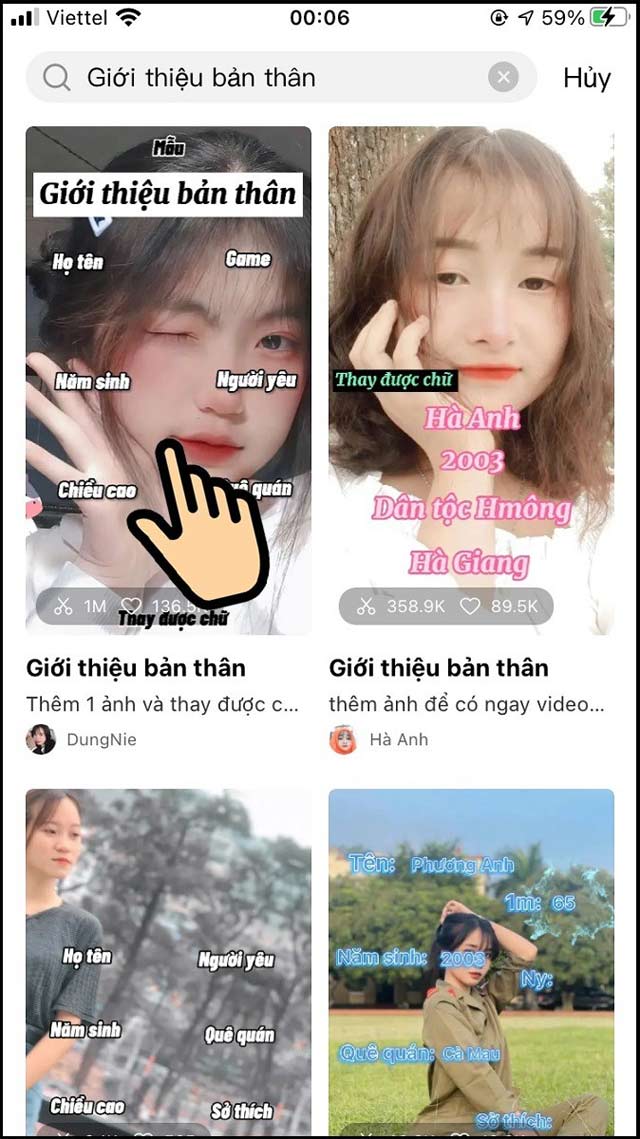 Cách làm trend tiktok giới thiệu bản thân