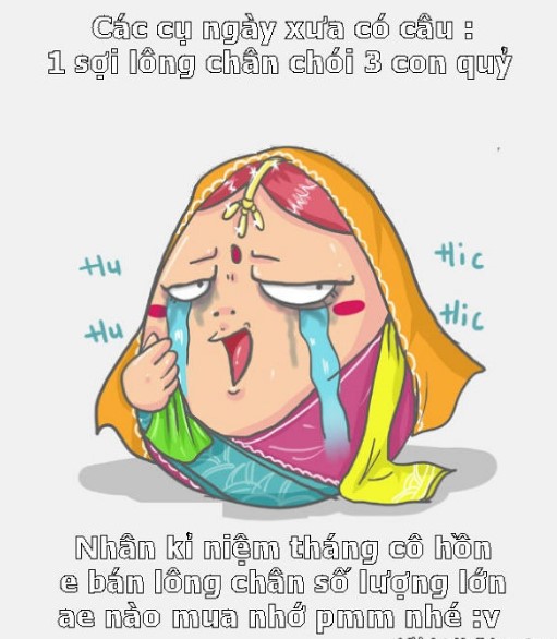 Ảnh chế tháng cô hồn 2021