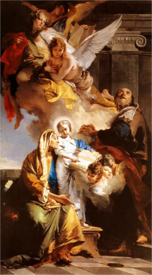 Thân phụ Đức Mẹ Maria tên là gì?