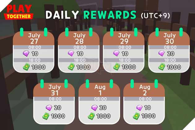 Cách kiếm nhiều Gem trong Play Together