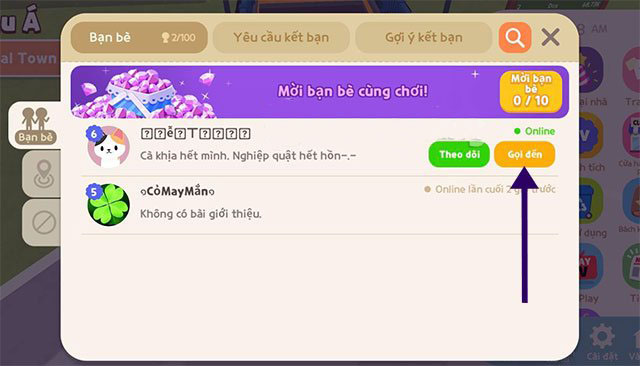 Cách chơi Play Together cùng bạn bè