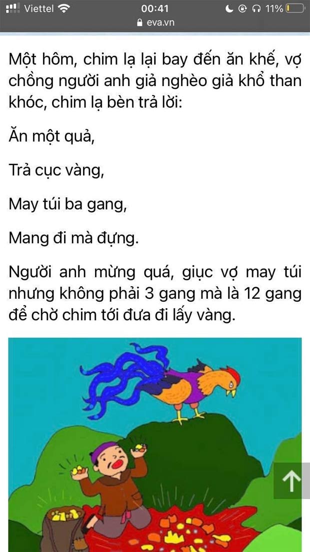 Ý nghĩa truyện cổ tích Cây khế