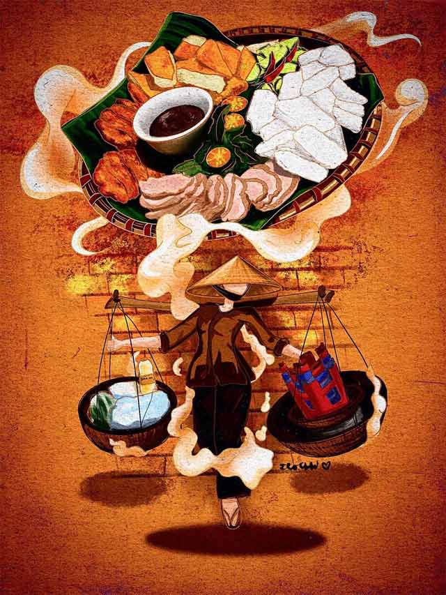 Vẽ tranh "Hà Nội là..."