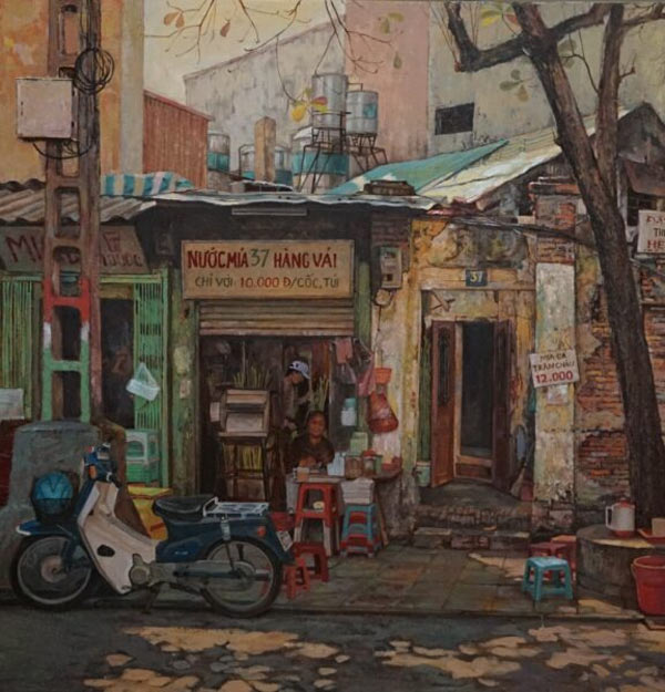 Vẽ tranh "Hà Nội là..."