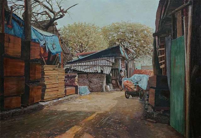 Vẽ tranh "Hà Nội là..."