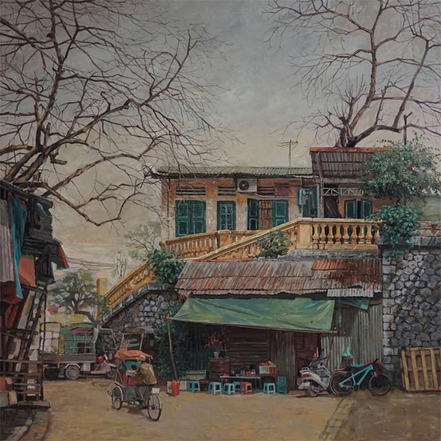 Vẽ tranh "Hà Nội là..."