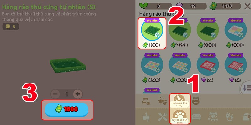 Cách nuôi thú cưng trong Play Together