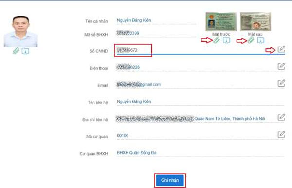 Nhập sai số điện thoại trên VssID phải làm sao