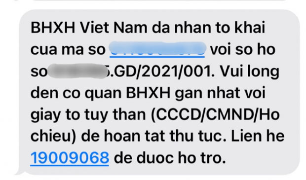 Nhập sai số điện thoại trên VssID phải làm sao