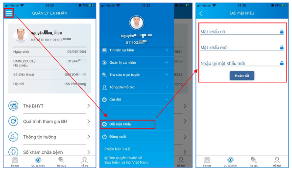 Cách đăng nhập ứng dụng VssID tren điện thoại