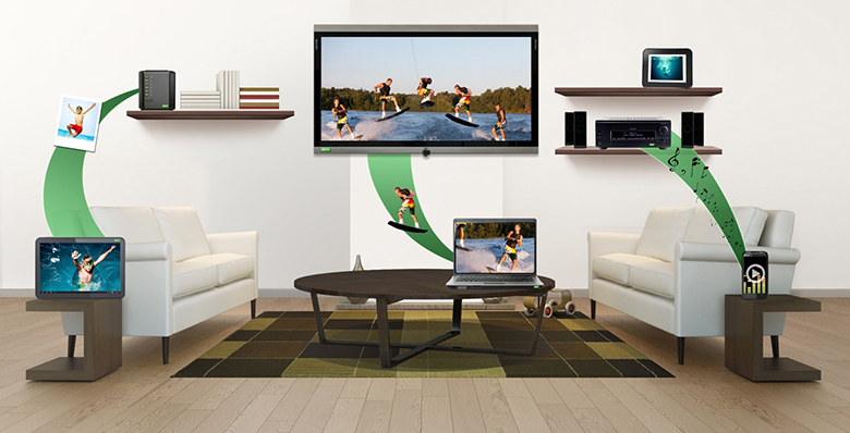 Cách truyền hình ảnh từ điện thoại lên tivi qua kết nối DLNA