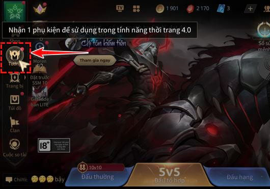 Cách cập nhật Liên Quân bản mới nhất