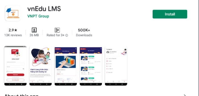 Hướng dẫn tải VnEdu LMS trên máy tính