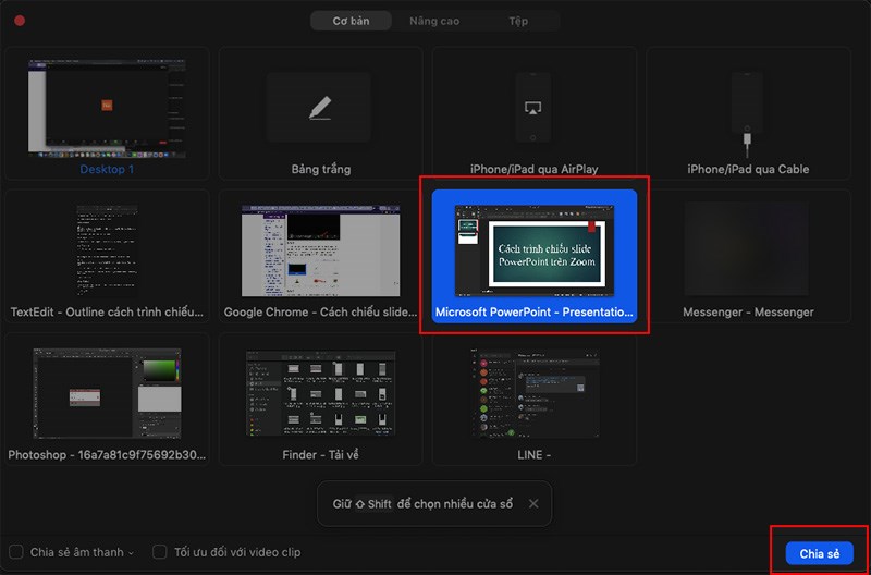 Cách trình chiếu PowerPoint trên Zoom đơn giản