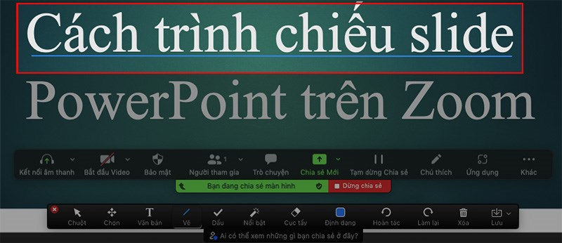 Cách chia sẻ bài giảng PowerPoint trên Zoom