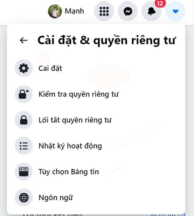 Hướng dẫn ẩn số lượt like Facebook trên máy tính