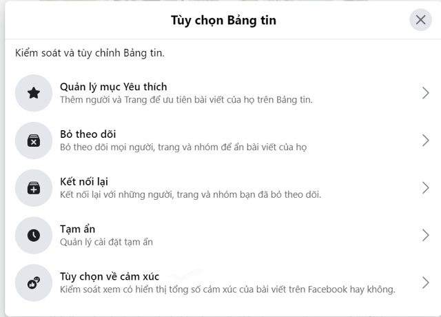 Hướng dẫn ẩn số lượt like Facebook trên máy tính