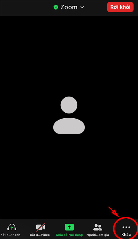 Giơ tay phát biểu trên Zoom điện thoại