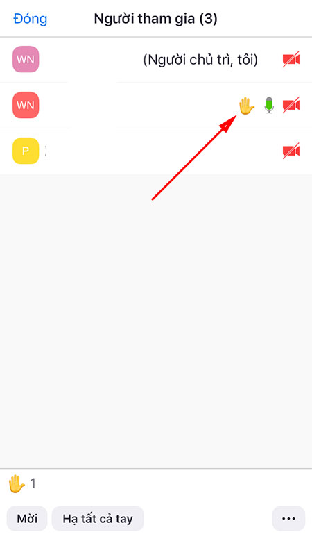 Cách sử dụng tính năng 'giơ tay' trong Zoom