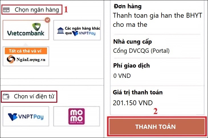 Hướng dẫn gia hạn BHYT trực tuyến