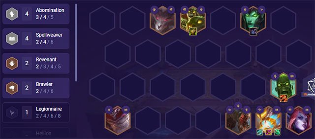 đội hình pháp sư dtcl 5.5