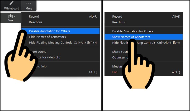 Không Cho Học Sinh Vẽ Lên Màn Hình Zoom