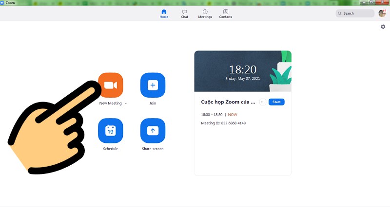 Hướng dẫn chặn học sinh nhắn tin trong Zoom trên máy tính