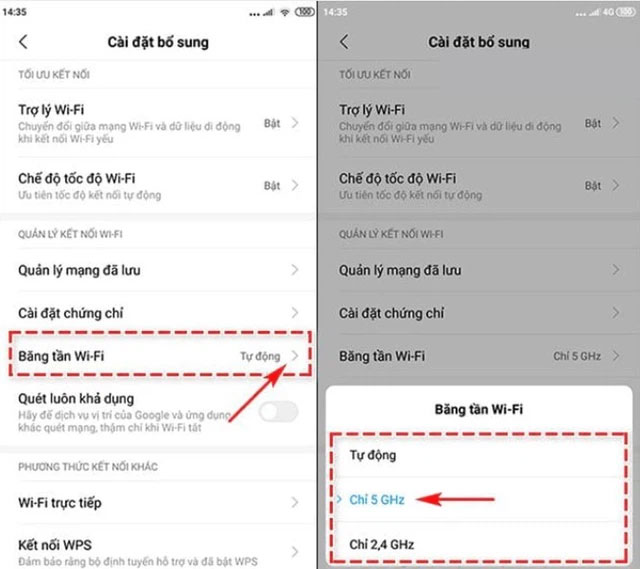 Cách tăng tốc độ mạng cho Android