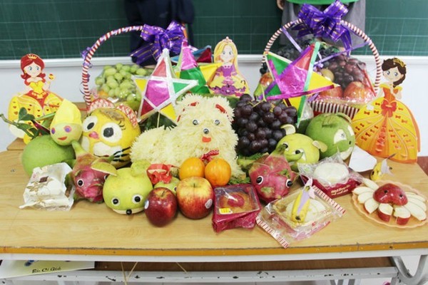 Cách bày mâm ngũ quả Trung Thu