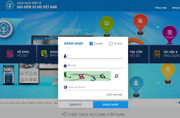 Thủ tục xin cấp lại sổ bảo hiểm xã hội online qua Cổng thông tin dịch vụ BHXH Việt Nam