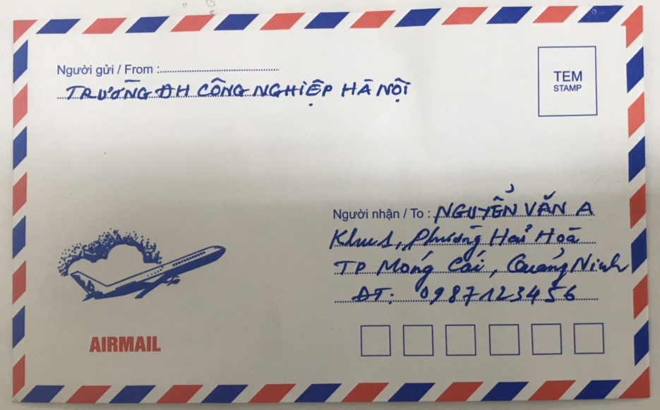 Thủ tục nhập học Đại học Công nghiệp Hà Nội 2021