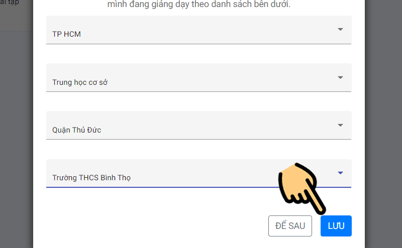 Hướng dẫn học sinh nộp bài qua Azota
