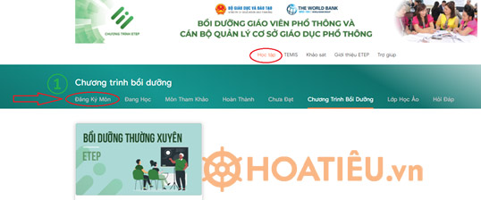 Hướng dẫn đăng ký học mô đun 4 đại trà