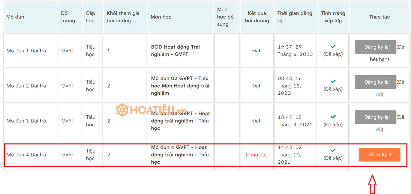 Cách học module 4