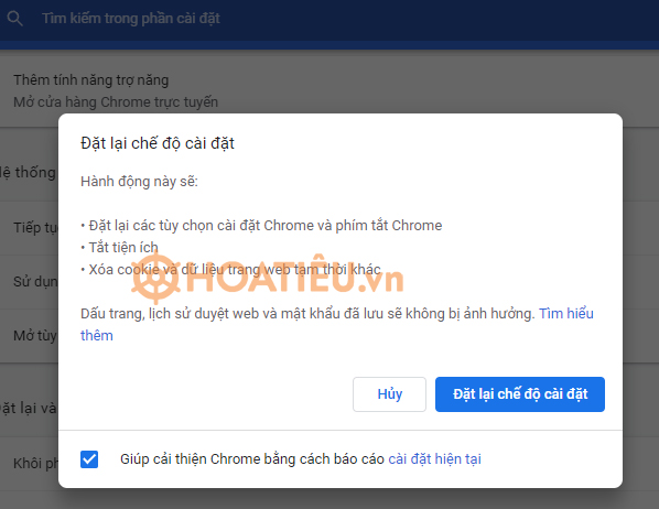 Sửa lỗi Kết nối của bạn không phải là kết nối riêng tư