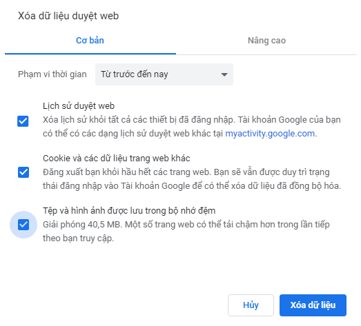 Sửa lỗi Kết nối của bạn không phải là kết nối riêng tư
