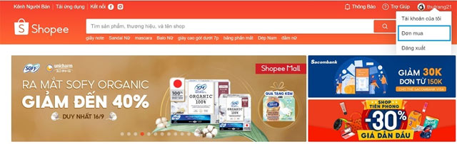 Kiểm tra đơn hàng Shopee bằng mã đơn hàng