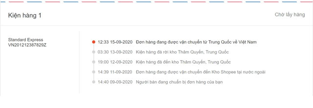 Kiểm tra đơn hàng Shopee bằng mã đơn hàng