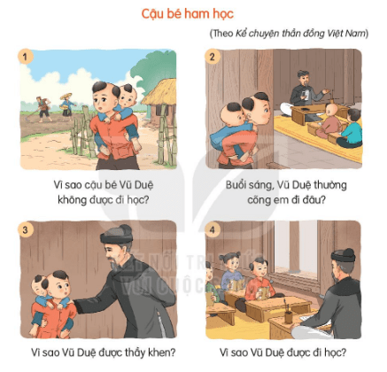 Viết 2-3 câu về nhân vật Vũ Duệ