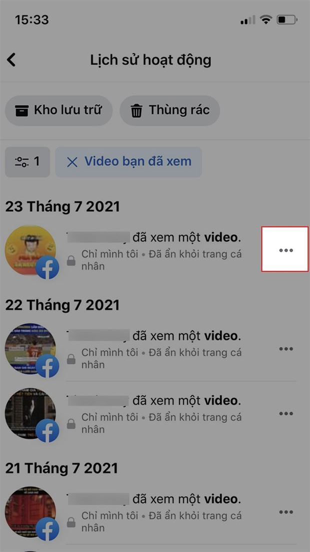 Cách xóa lịch sử xem trên Watch Facebook nhanh nhất