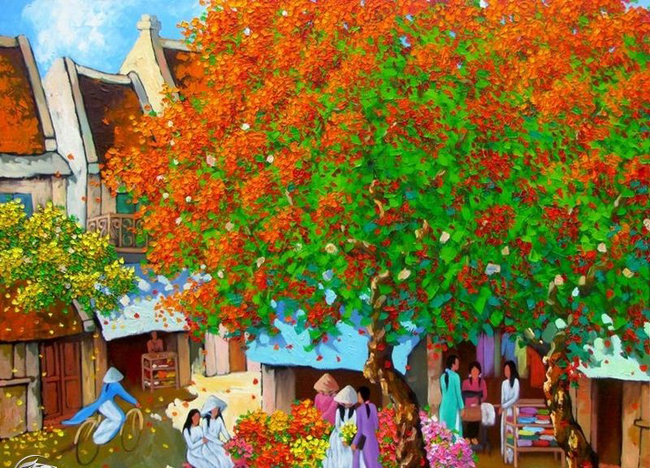 Biểu cảm về cây phượng